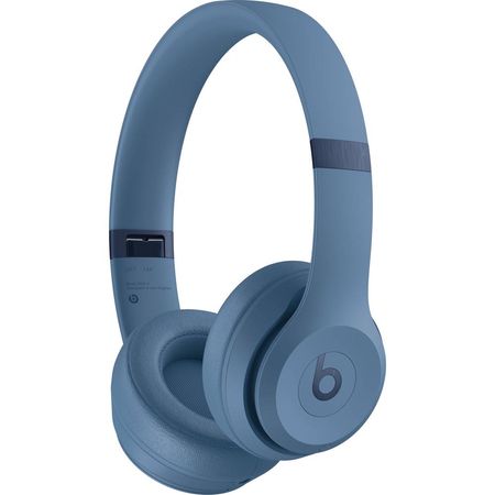 Beats by Dr. Dre Beats Solo 4 Auriculares Inalámbricos On-Ear (Slate Blue) - Sonido Espacial, Diseño 1821791-REG