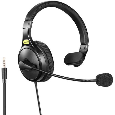 Saramonic WiTalk-LBH Auricular con Cable para Estación Base WiTalk-Hub - Cómodo, Ajustable y Expandi 1762914-REG
