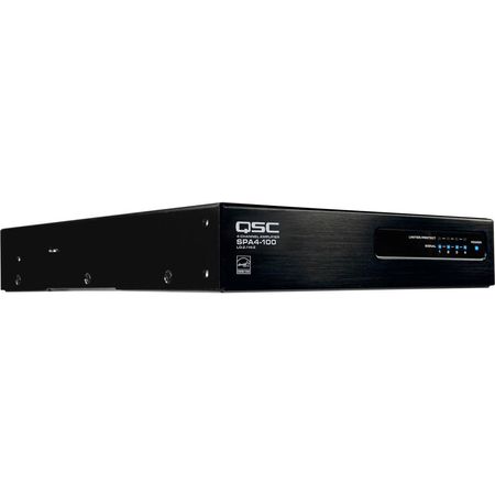 Amplificador de Potencia QSC SPA4-100 de 4 Canales (100W) - Eficiencia Energética, Topología Clase-D 1271988-REG