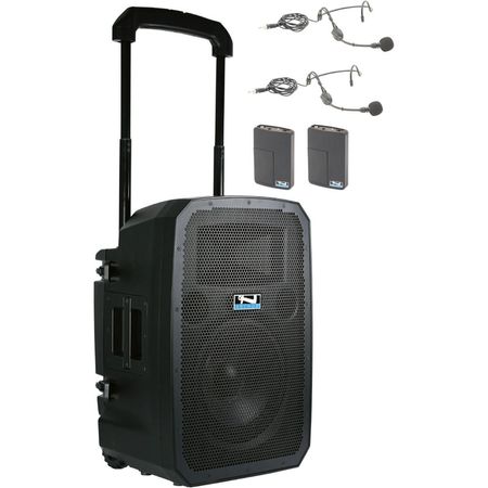 Anchor Audio Liberty 3 Link - Sistema PA Portátil con Batería, 2 Micrófonos Inalámbricos, Beltpack y 1847121-REG
