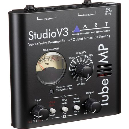 ART Tube MP Studio V3 Microphone Tube Preamplifier 1713864-REG