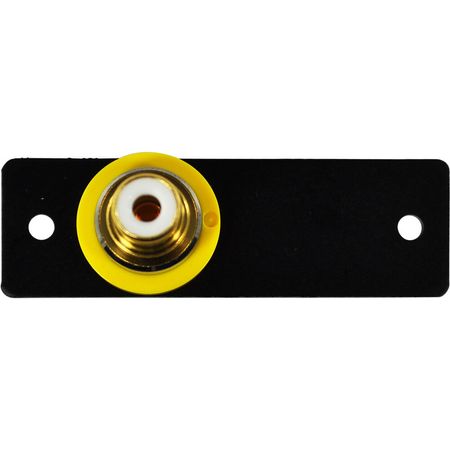 Módulo de Inserción FSR IPS-V213S RCA a BNC para Panel de Pared (Etiquetado, Negro) 1062577-REG
