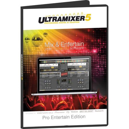 Ultramixer 5 Pro Entertain - Software Profesional para DJ (Windows, Descarga) con Soporte para Audio 1140397-REG