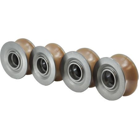 CINEGEARS Kit de Conversión para Dolly de Coche RC: Ruedas para Rieles, Kit de Tuercas y Espaciadore 1639109-REG