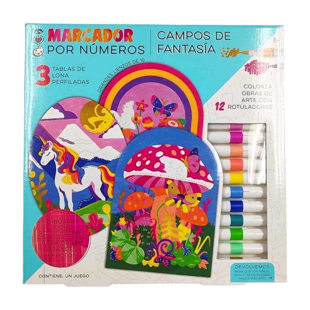 Pinta números Campo Fantasía CLASS&WORK