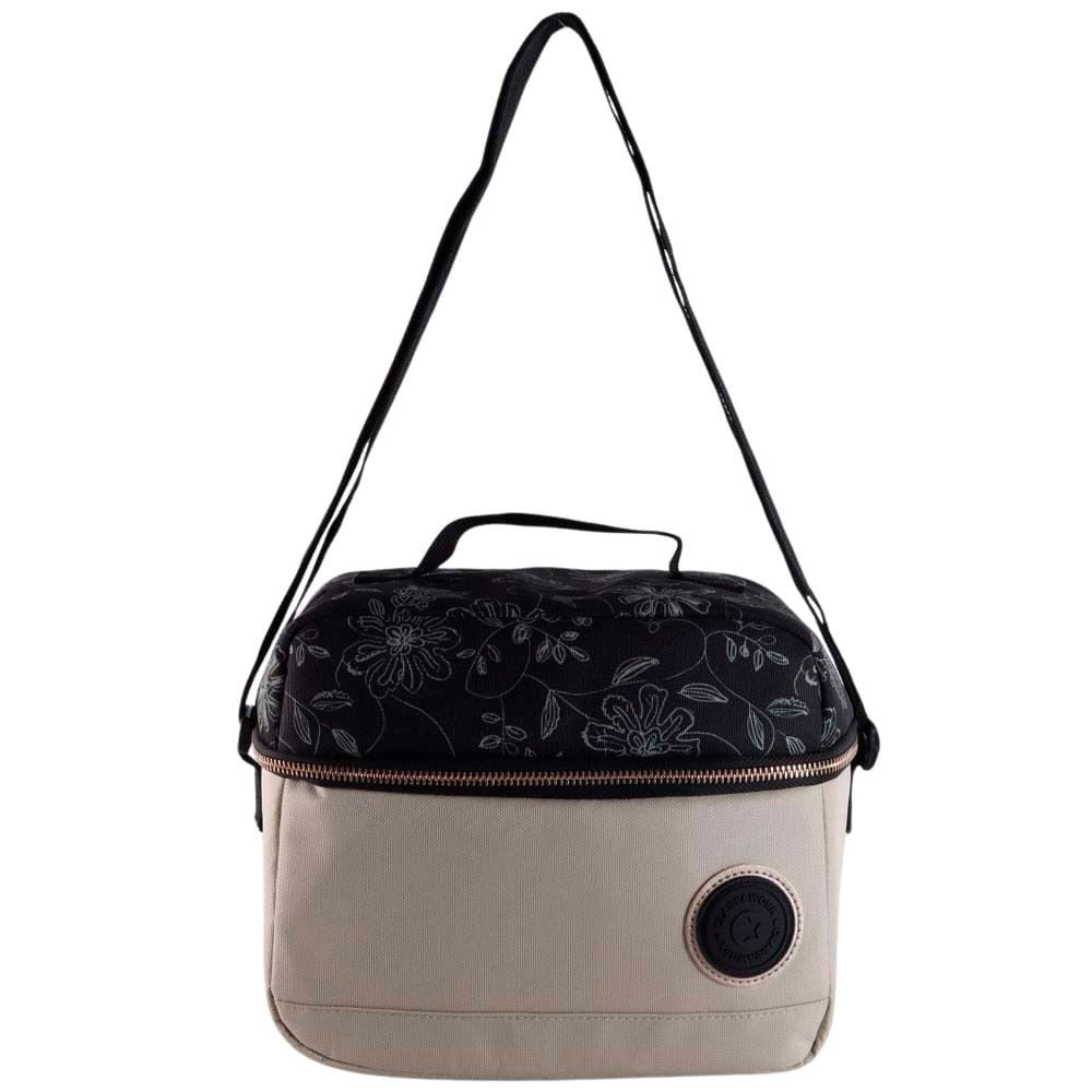 Lonchera estampada beige CLASS&WORK
