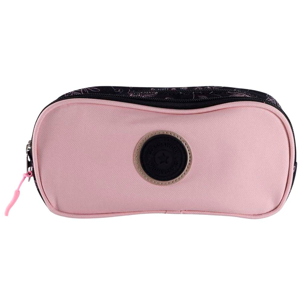 Cartuchera estampada rosada CLASS&WORK