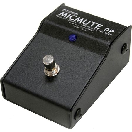 Whirlwind Micmute PP Push-On/Push-Off Audio Switch (Pedal) 725925-REG