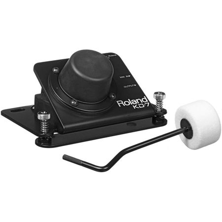 Roland KD-7 - Pad de disparo para bombo y unidad de mazo para percusión electrónica 125960-REG