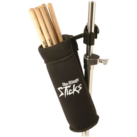 Soporte para Palos de Batería On-Stage DA-100 con Capacidad para 8 Pares, Brazo de Extensión en Ángu 1014496-REG