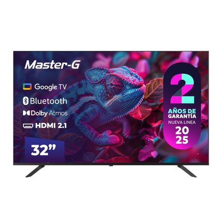 Televisor Smart Tv 32 Led HD Google TV Master-G  Garantía 2 años