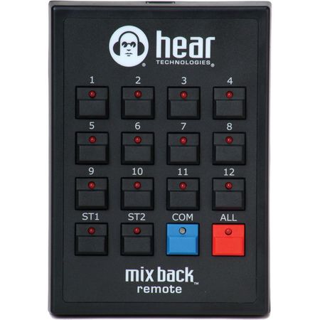 Control Remoto de Talkback Hear Technologies Mix Back para Mezcladores Mix Back 1402211-REG