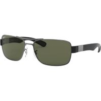 Ray-Ban RB3522 Gafas de sol para hombre | Gunmetal / Green II