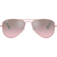 Ray-Ban Junior RJ9506S Gafas de sol para niños | Pink / Pink Mirror Silver
