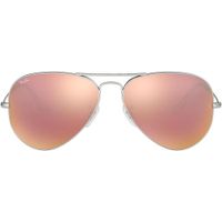 Ray-Ban RB3025 Classic Aviator Espejo Gafas de sol | Silver / Light Brown Mirror Pink I