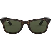 Ray-Ban RB3016 Clubmaster Gafas de sol para hombre | Tortoise / Green II