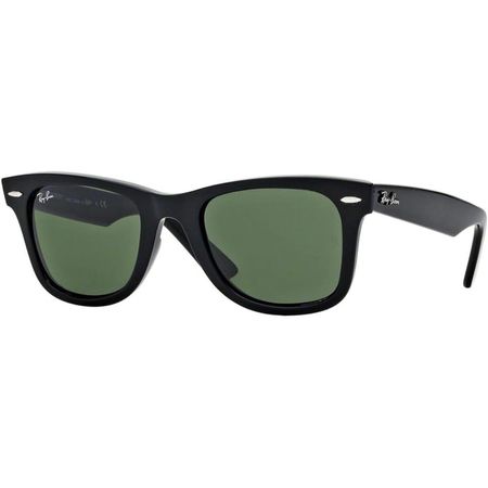 Ray-Ban RB2140 Original Wayfarer Polarizadas Gafas de sol para hombre | Black / Green I