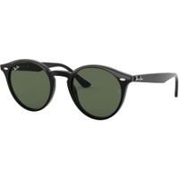 Ray-Ban RB2180F Gafas de sol Puente Bajo | Black / Dark Green