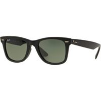 Ray-Ban RB2140F Original Wayfarer Gafas de sol cuadradas puente bajo | Black / Green V