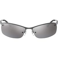Ray-Ban RB3183 Gafas de sol para hombre | Gunmetal / Grey Mirror Silver
