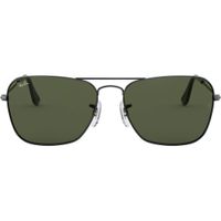 Ray-Ban RB3136 Caravan Gafas de sol cuadradas | Gunmetal / Green II