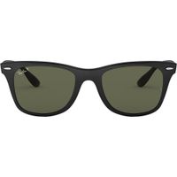 Ray-Ban RB4195 Wayfarer Liteforce Gafas de sol cuadradas | Black / Green