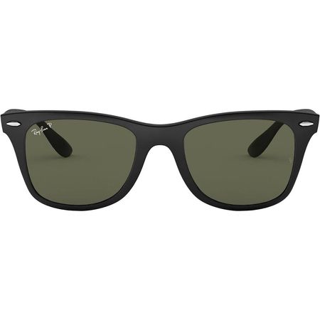 Ray-Ban RB4195 Wayfarer Liteforce Gafas de sol cuadradas | Black / Green