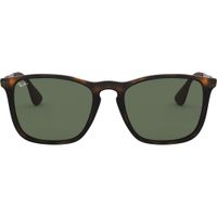 Ray-Ban RB4187 Chris Gafas de sol para hombre | Light Havana / Dark Green
