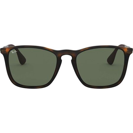 Ray-Ban RB4187 Chris Gafas de sol para hombre | Light Havana / Dark Green