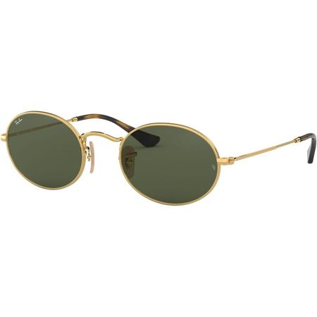 Ray-Ban RB3547N Lentes Gafas de sol para hombre | Gold / Green II