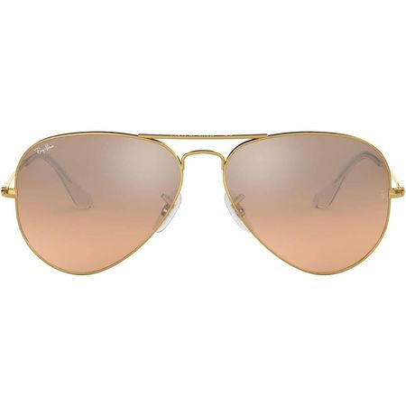Ray-Ban RB3025 Classic Aviator Espejo Gafas de sol | Gold / Pink Mirror Grey II