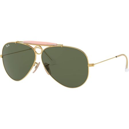 Ray-Ban RB3025 Classic Aviator Gafas de sol | Gold Blush / Green I