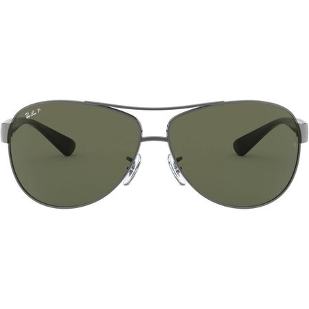 Ray-Ban RB3386 Gafas de sol para hombre | Gunmetal / Green I