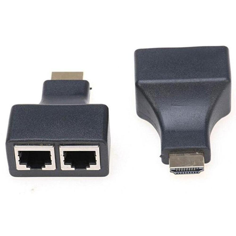 Extensor HDMI Full HD 1080P 3D por Cable de Red CAT5E CAT6