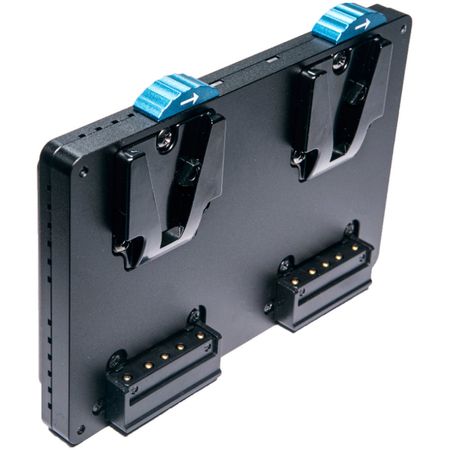 Placa de Batería Dual Intellytech Pocket V V Mount a Gold Mount