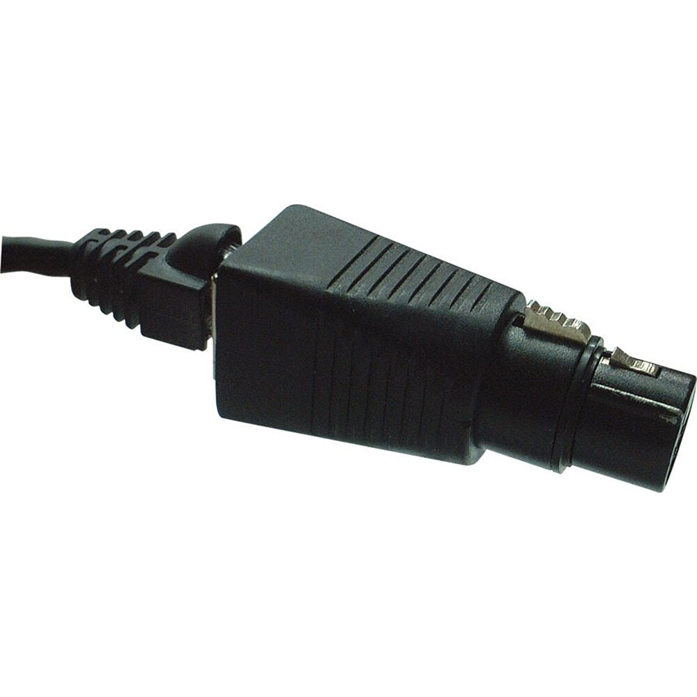 Adaptador Dmx Sescom Dmx 3Xf Cat5 de Xlr Hembra de 3 Pines a Rj45