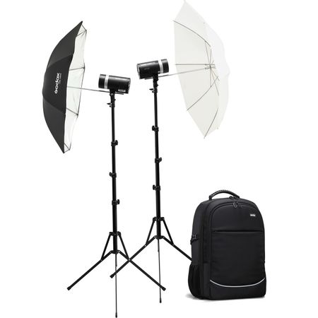 Kit de 2 Luces Godox Ad300Pro con Mochila