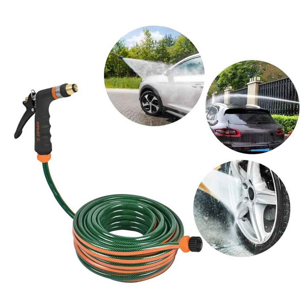 Pistola de agua alta presión manguera 20M de hidrolavadora y jardín