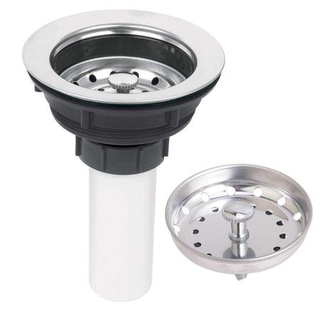 canastilla contracanasta inoxidable para lavadero fregadero truper Gris