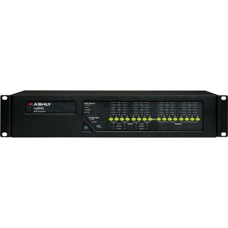 Procesador de Señal Digital Ashly ne8800MMC con Conectividad de Red, 8 Entradas de Micrófono y Tarje 1781936-REG
