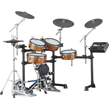 Yamaha DTX8K-M Kit de Batería Electrónica con Pads de Malla de Madera y Módulo de Batería DTX-PRO (M 1661676-REG