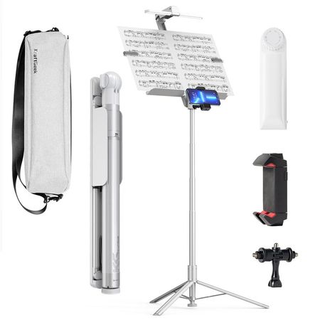 KraftGeek Kit de Atril Musical (Blanco) 1830414-REG