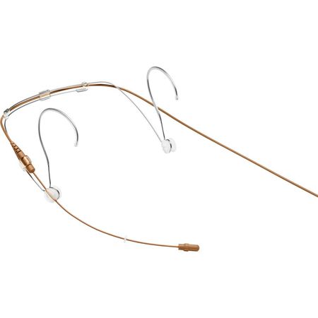 Micrófono de Auricular Omnidireccional Shure DH5 DuraPlex (Cocoa, Conector LEMO de 3 Pines) - Ideal 1596625-REG