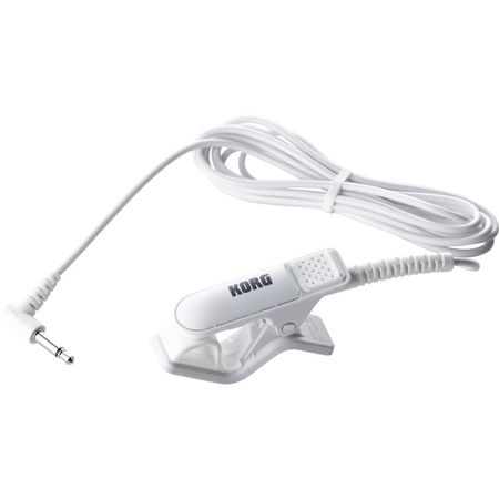 Micrófono de Contacto Korg CM-400 para Afinador TM-70T (Blanco) - Aumenta la Precisión de Afinación, 1806057-REG