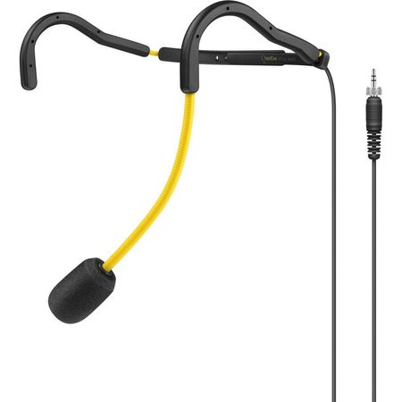 Micrófono de Fitness Sennheiser HT 747 Supercardioide con Diadema Ajustable (Amarillo/Negro) - Diseñ 1713437-REG