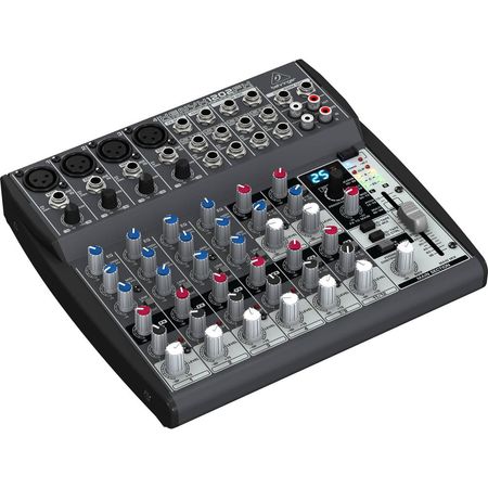 Mezclador de Audio Behringer XENYX 1202FX de 12 Canales con Procesador Multi-FX, 4 Preamplificadores 422022-REG