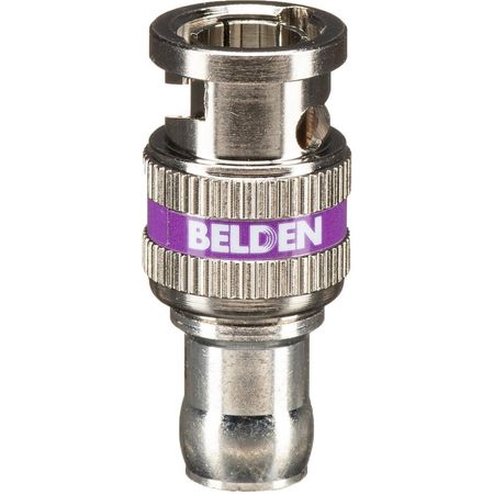Conectores de Compresión BNC Mini RG59 6 GHz (Paquete de 50) - Terminación de Compresión con Anillos 1571195-REG