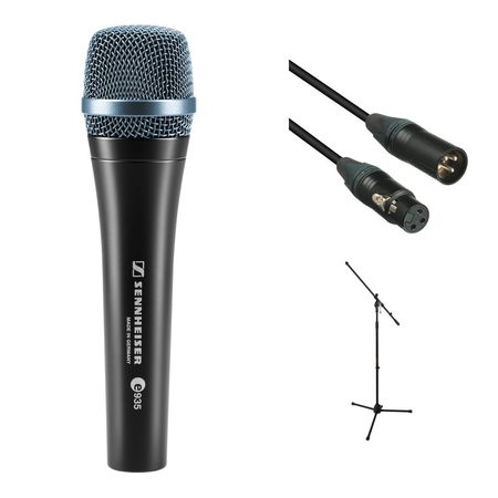 Micrófono Vocal Dinámico Sennheiser E935 con Soporte y Cable - Kit de Rendimiento Profesional con Mi 1240926-REG