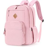 MOCHILA ZORFIN 16.5'' / 42 CM | LIGHT PINK CORDUROY