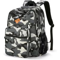 MOCHILA ZORFIN 16.5'' / 42 CM | CAMO BLACK